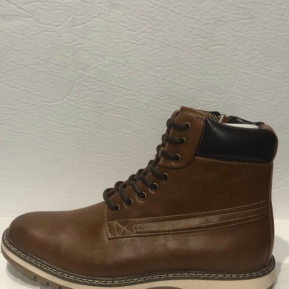 COPY - Jaxson boot Chelsea side zipper brown round toe - Picture 4 of 5